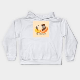 I'm Vegan Kids Hoodie